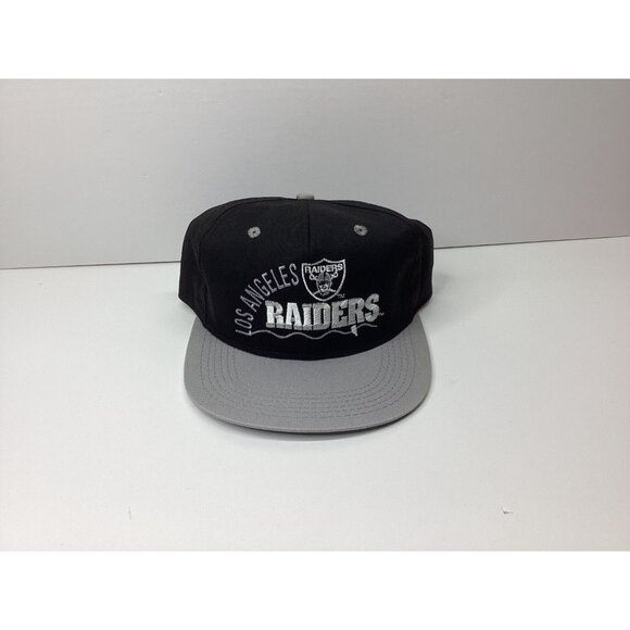 Vintage 90s Los Angeles Raiders NFL Hat #1 Apparel Adjustable Drawstring - Picture 11 of 11